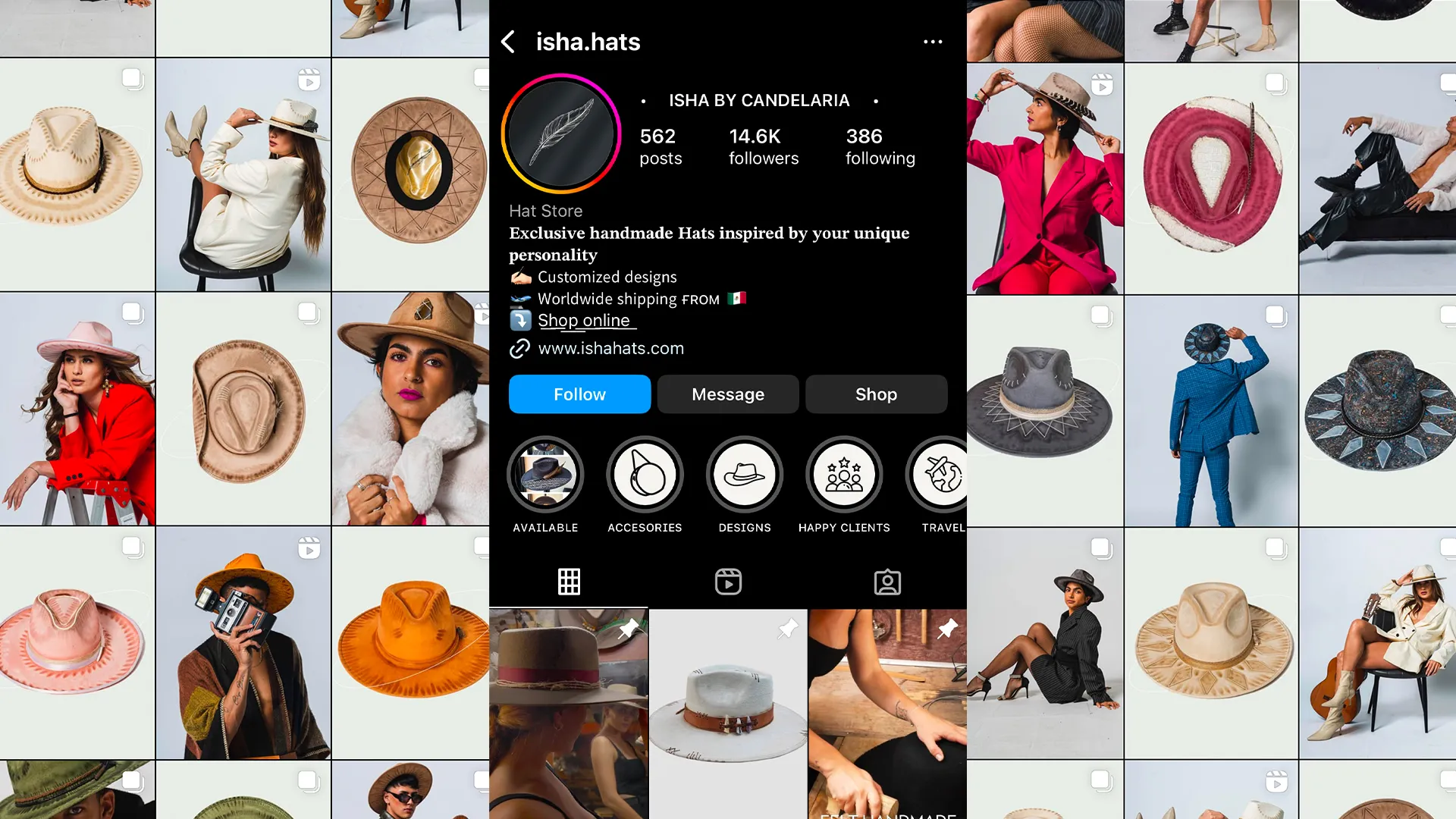 Redes Sociales Sombrería